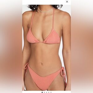 Reina Olga Susan Bikini Set (Size 2, Color Coral Terry)